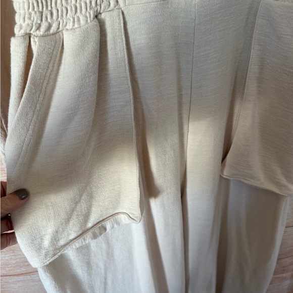 Free People Cream Open-Front Textured Cardigan - Picture 5 of 6